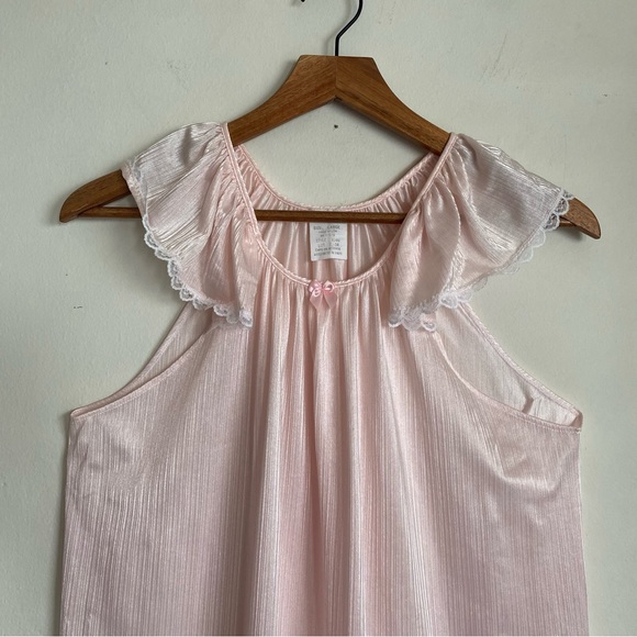 vintage 60s pink nightgown - Picture 5 of 5
